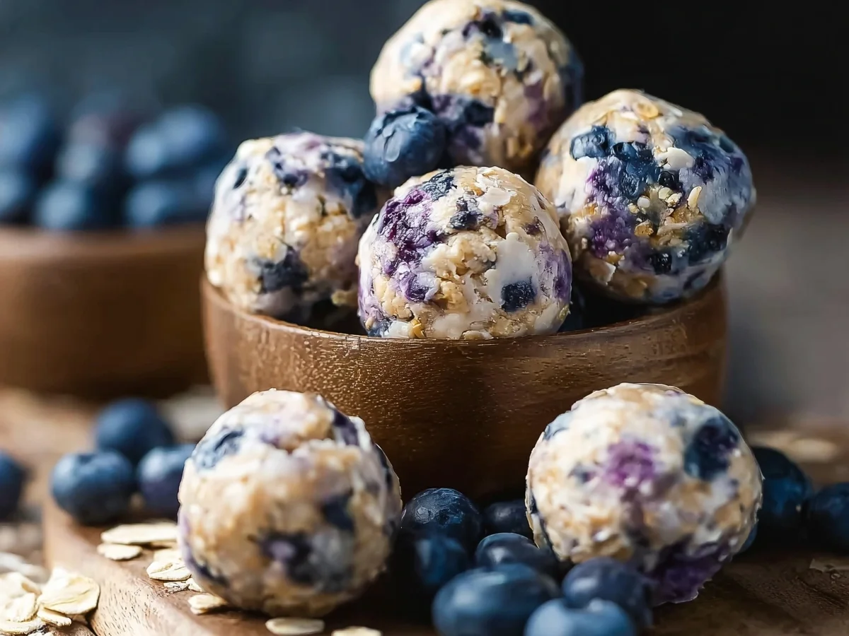 Blueberry Cheesecake Protein Bites (No-Bake) - Image 1