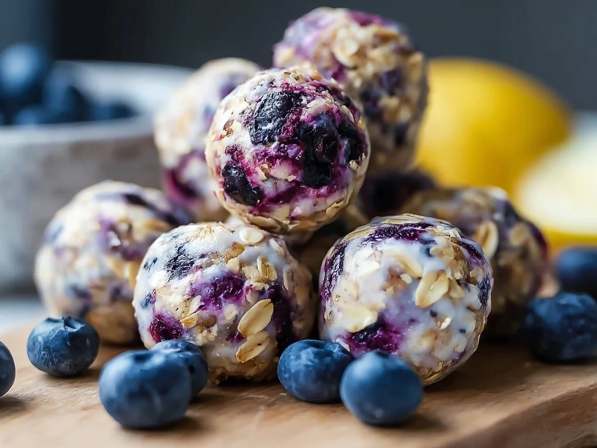 Blueberry Cheesecake Protein Bites (No-Bake) - Image 2