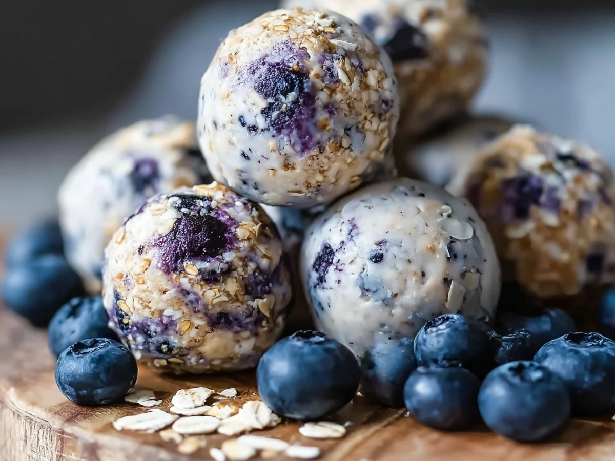 Blueberry Cheesecake Protein Bites Recipe - Image 1