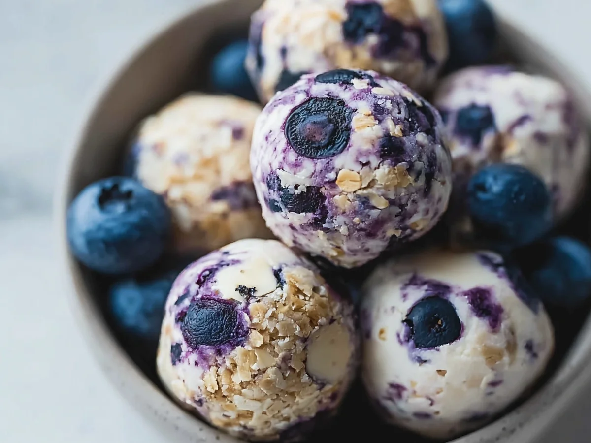 Blueberry Cheesecake Protein Bites Recipe - Image 2