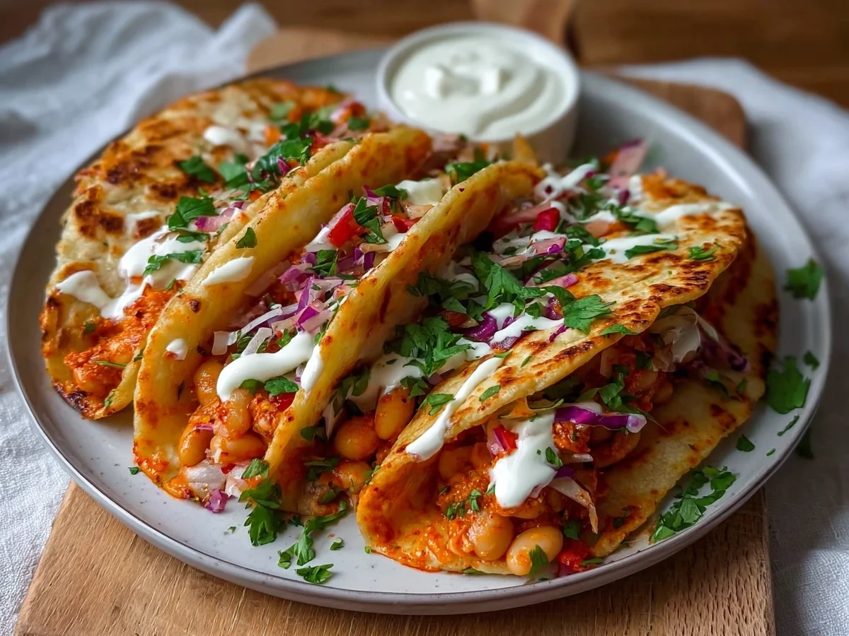 Buffalo White Bean Tacos: Quick High-Protein Plant-Based Meal - Image 2