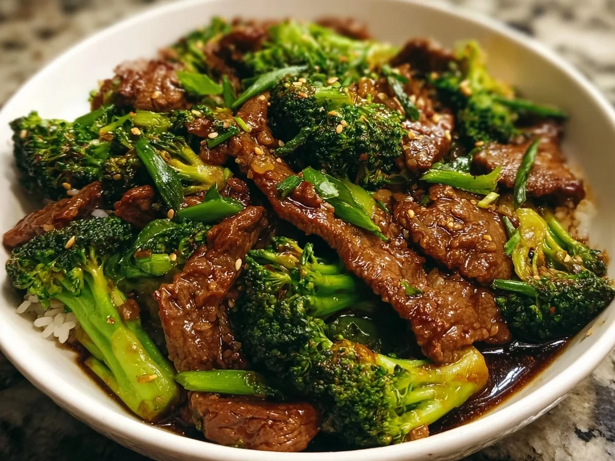 Chinese Beef & Broccoli Stir-Fry: Quick 35-Min Meal - Image 1