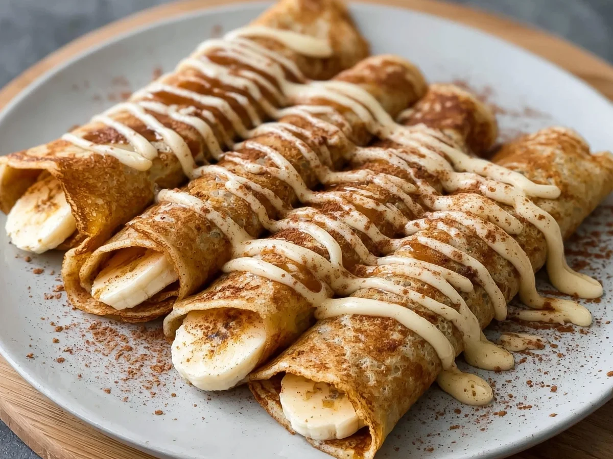 Cinnamon Roll Protein Crepes: 40g Protein, No Powder - Image 2