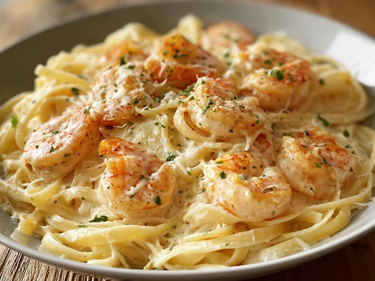 Creamy Garlic Shrimp Pasta (30-Minute Dinner) - Image 2