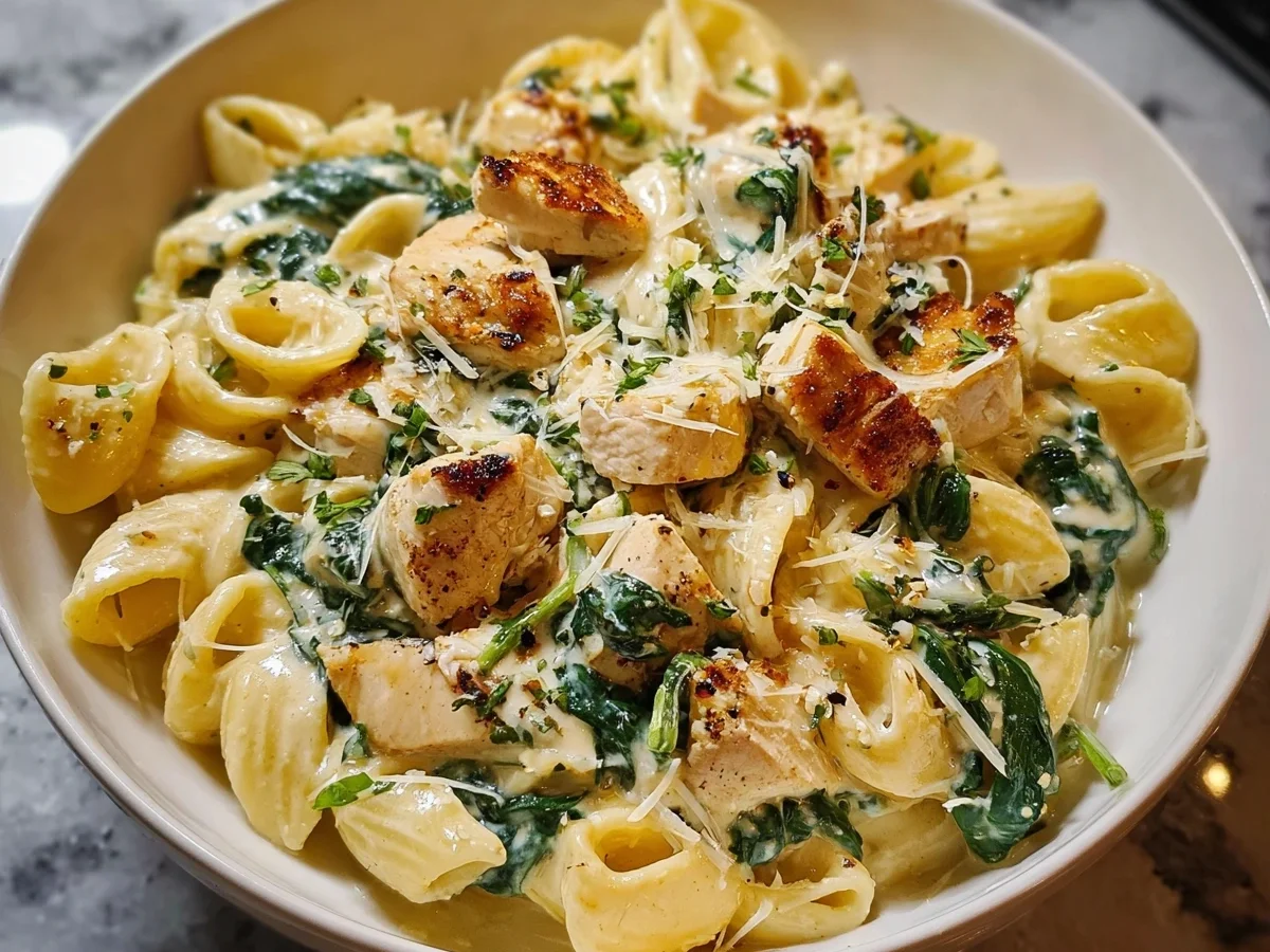 Creamy Protein Pasta Bowl: 30g Protein in 15 Mins - Image 1