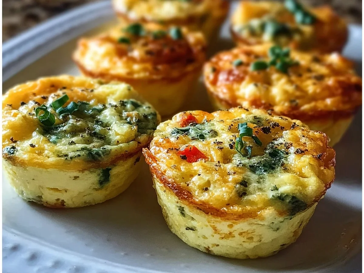 Easy Cottage Cheese Egg Bites: Quick Breakfast & Meal Prep - Image 1