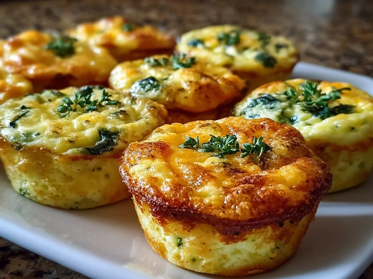 Fluffy Cottage Cheese Egg Bites for Easy Breakfast Prep - Image 2