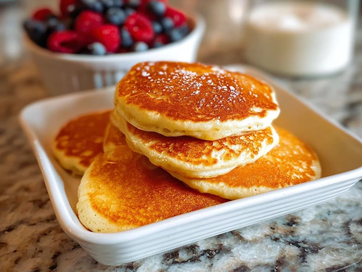 Fluffy High Protein Pancakes | Meal Prep Ready Breakfast - Image 1