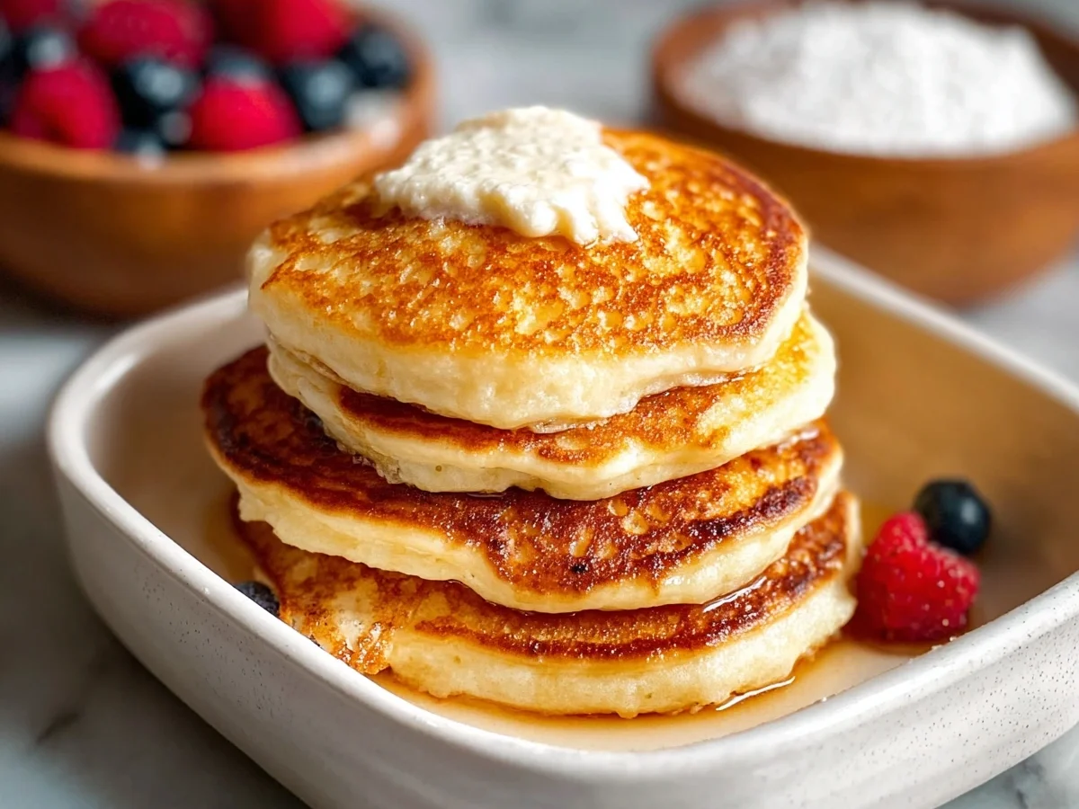 Fluffy High Protein Pancakes | Meal Prep Ready Breakfast - Image 2
