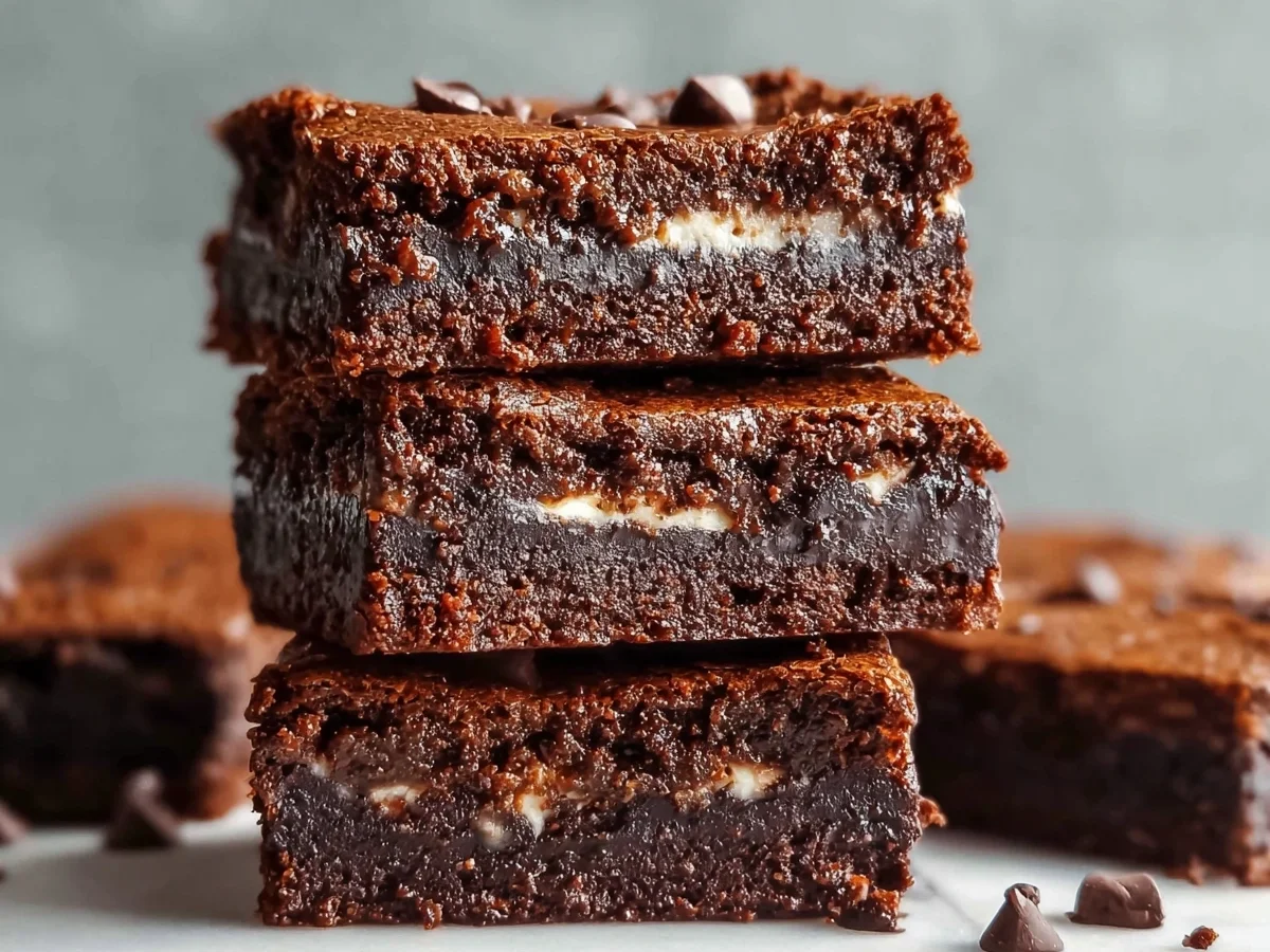 Fudgy High-Protein Cottage Cheese Brownies - Image 1