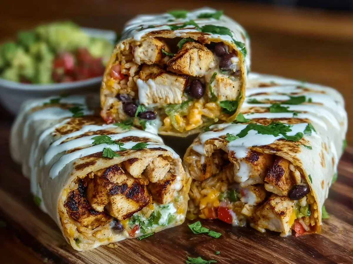 Grilled Chicken Burritos with Chipotle Ranch - Image 2