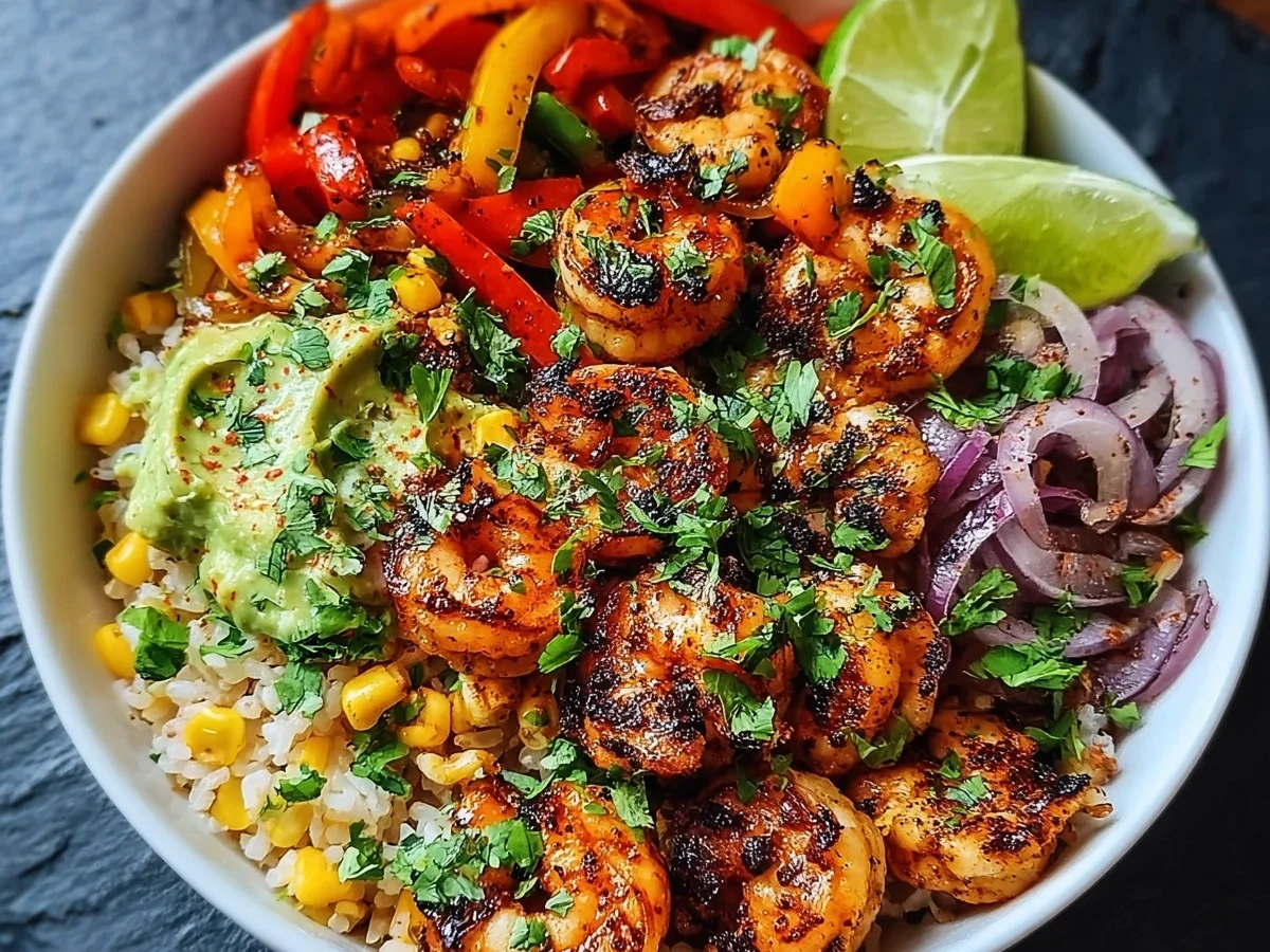 Grilled Shrimp Bowl: Flavor Packed & Meal Prep Friendly - Image 2