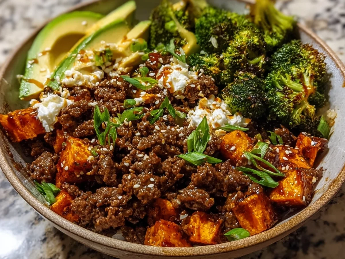 Ground Beef Hot Honey Bowl: Sweet, Spicy, High-Protein - Image 2