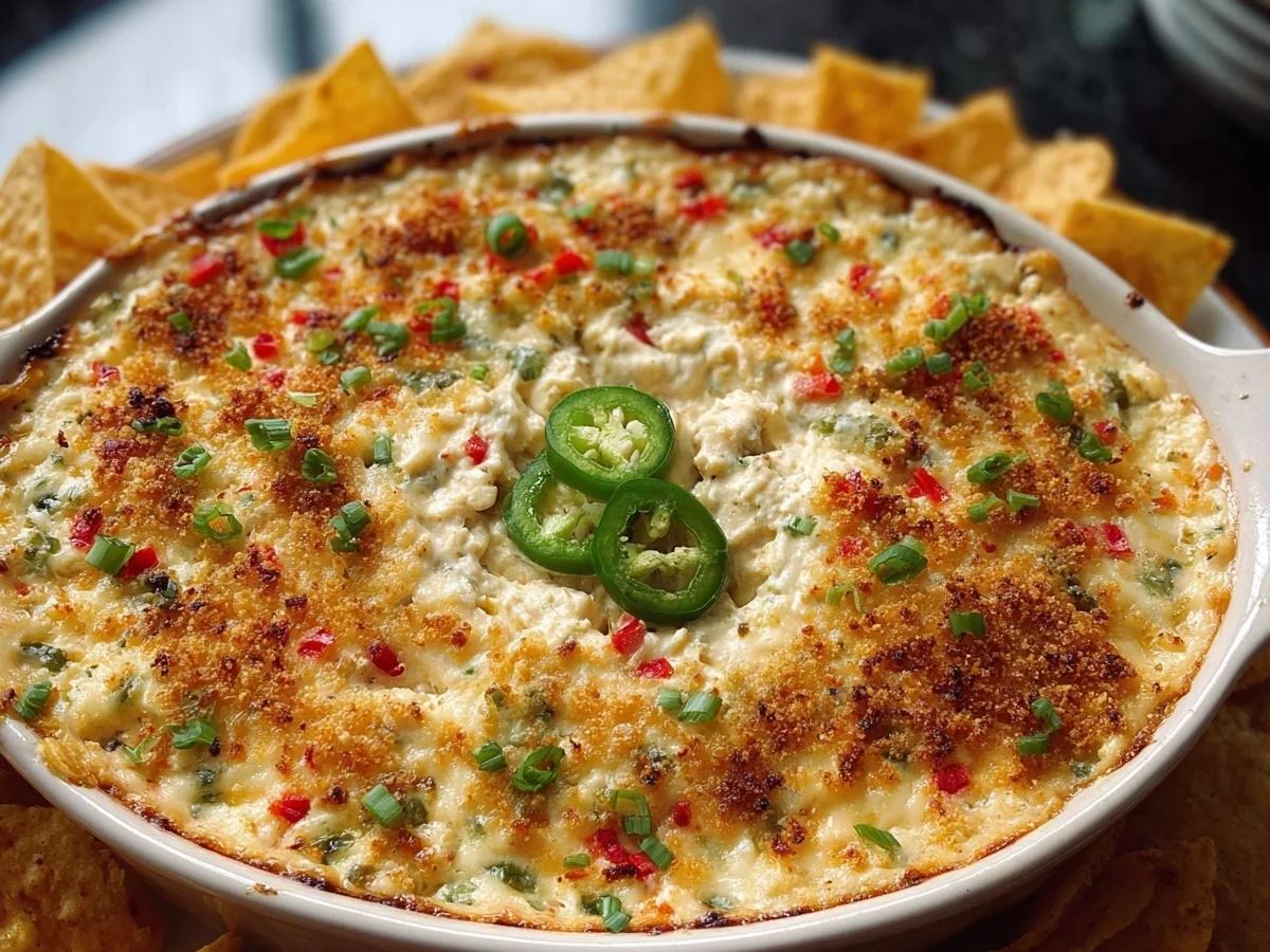 Healthy Cottage Cheese Jalapeño Popper Dip - Image 1