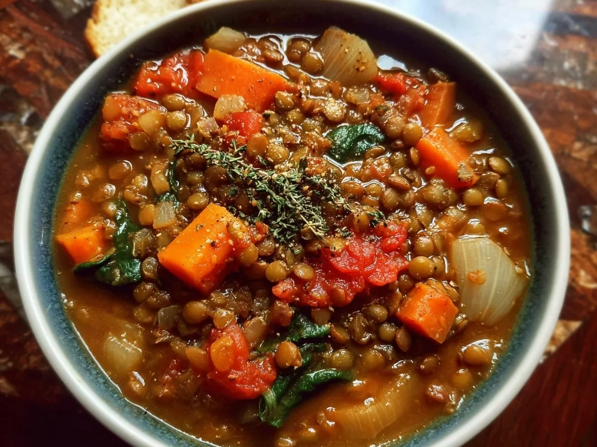 Hearty Lentil Stew: Comforting & Meal Prep Friendly - Image 1