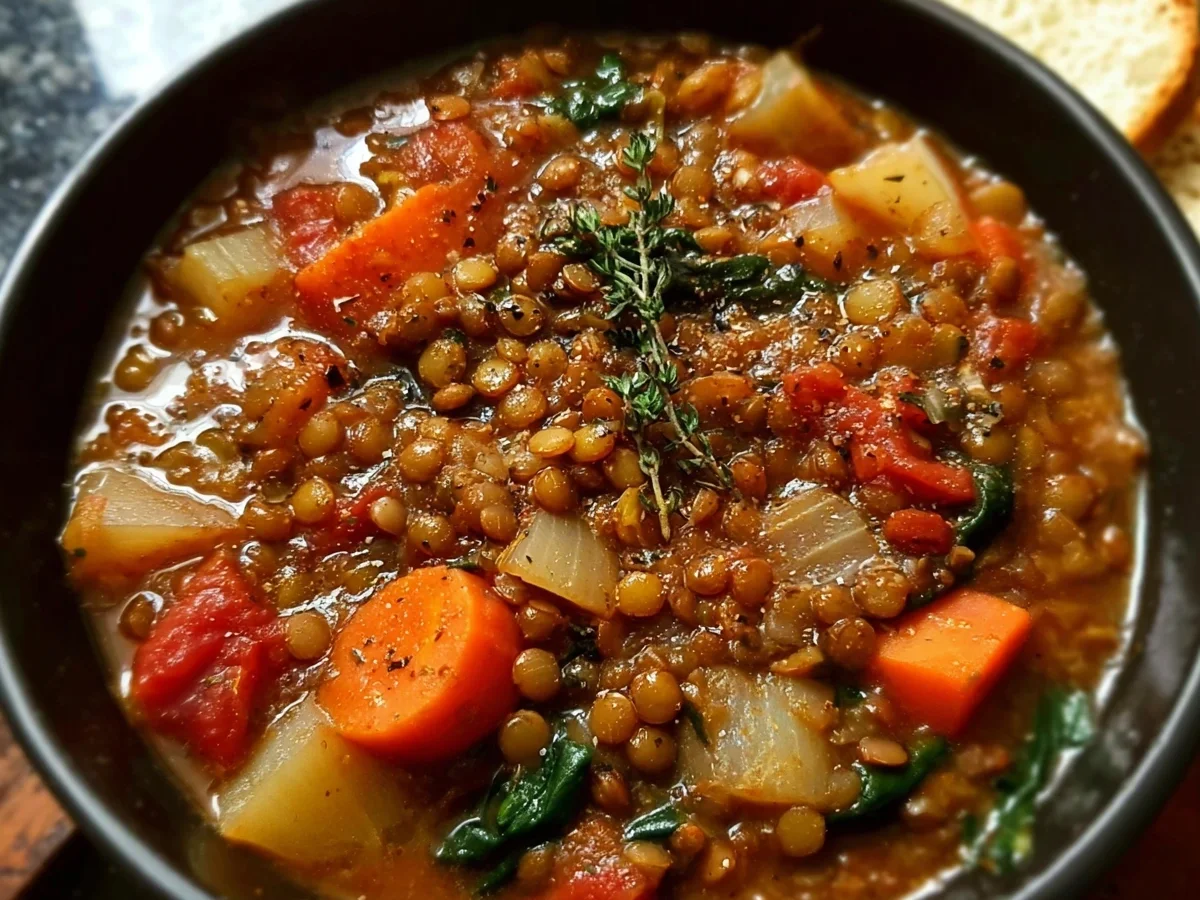 Hearty Lentil Stew: Comforting & Meal Prep Friendly - Image 2
