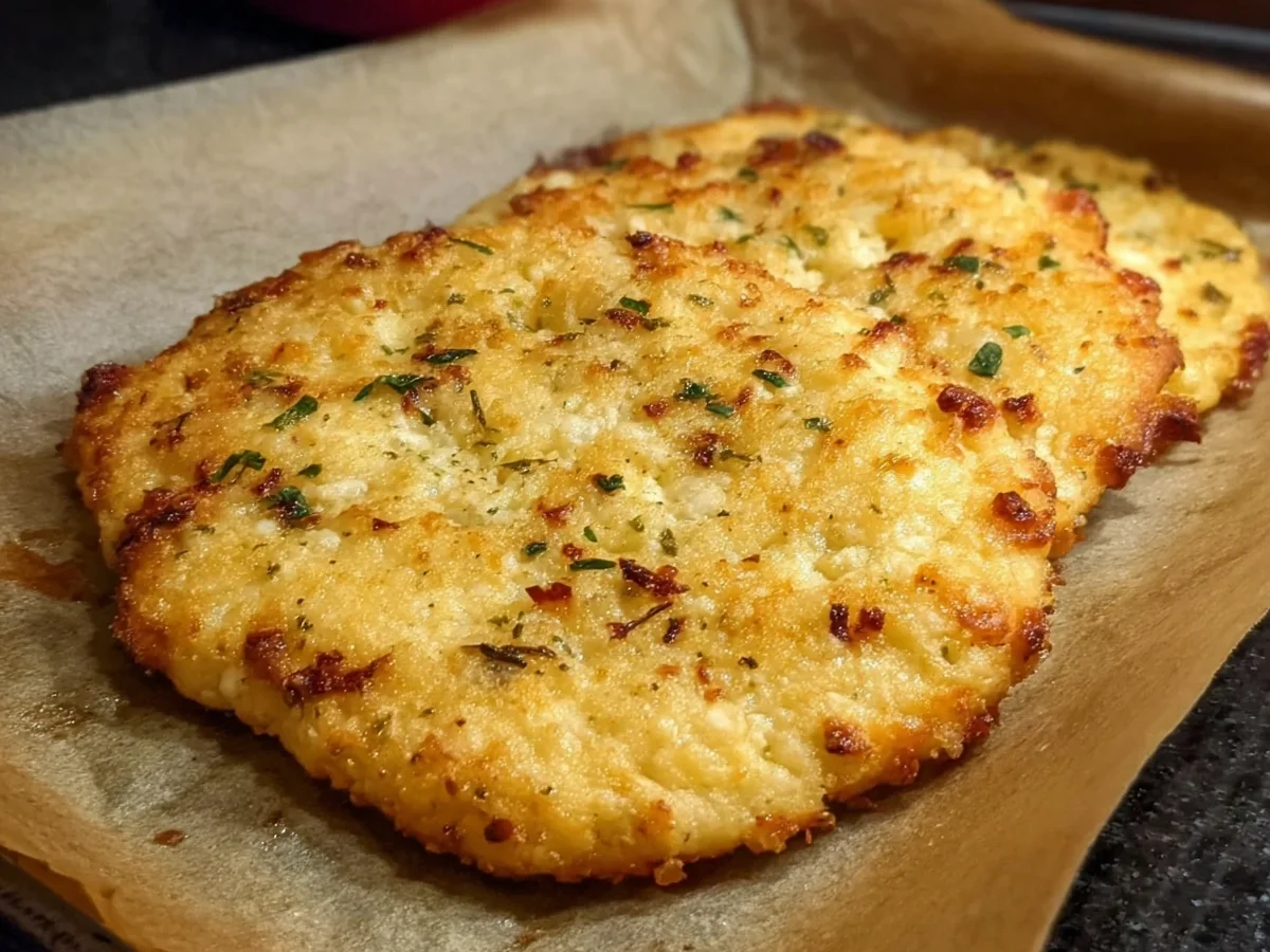 High Protein 2-Ingredient Cottage Cheese Flatbread - Image 1
