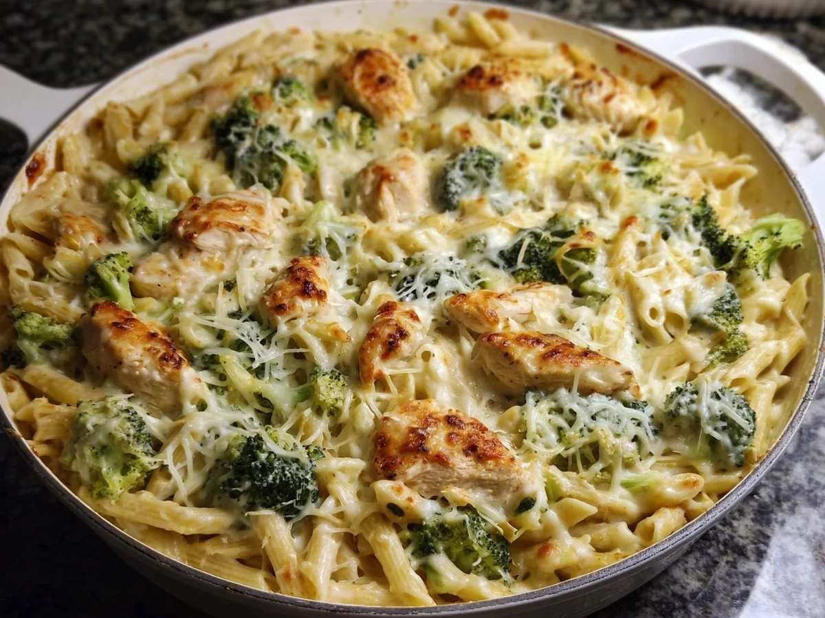 High Protein Alfredo Bake: Creamy Comfort Meal - Image 2