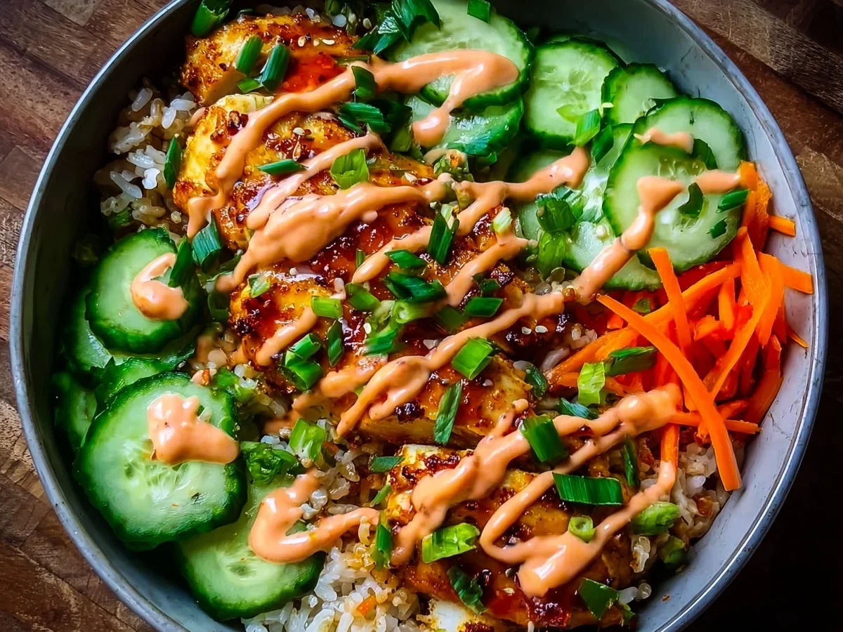 High-Protein Bang Bang Chicken Bowl for Meal Prep - Image 2