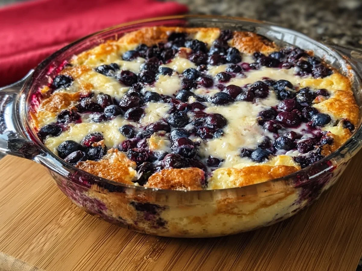 High-Protein Blueberry Cottage Cheese Breakfast Bake - Image 1