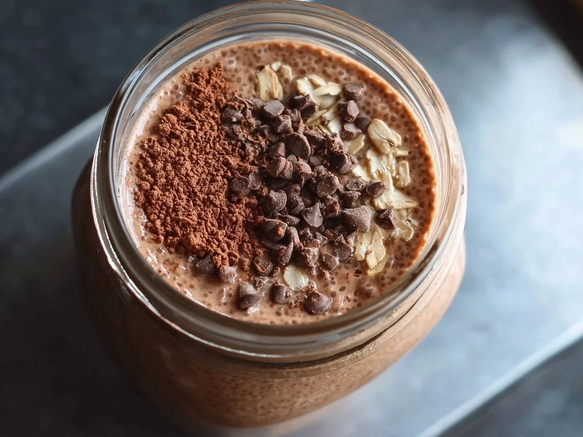 High Protein Brownie Batter Overnight Oats - Image 2