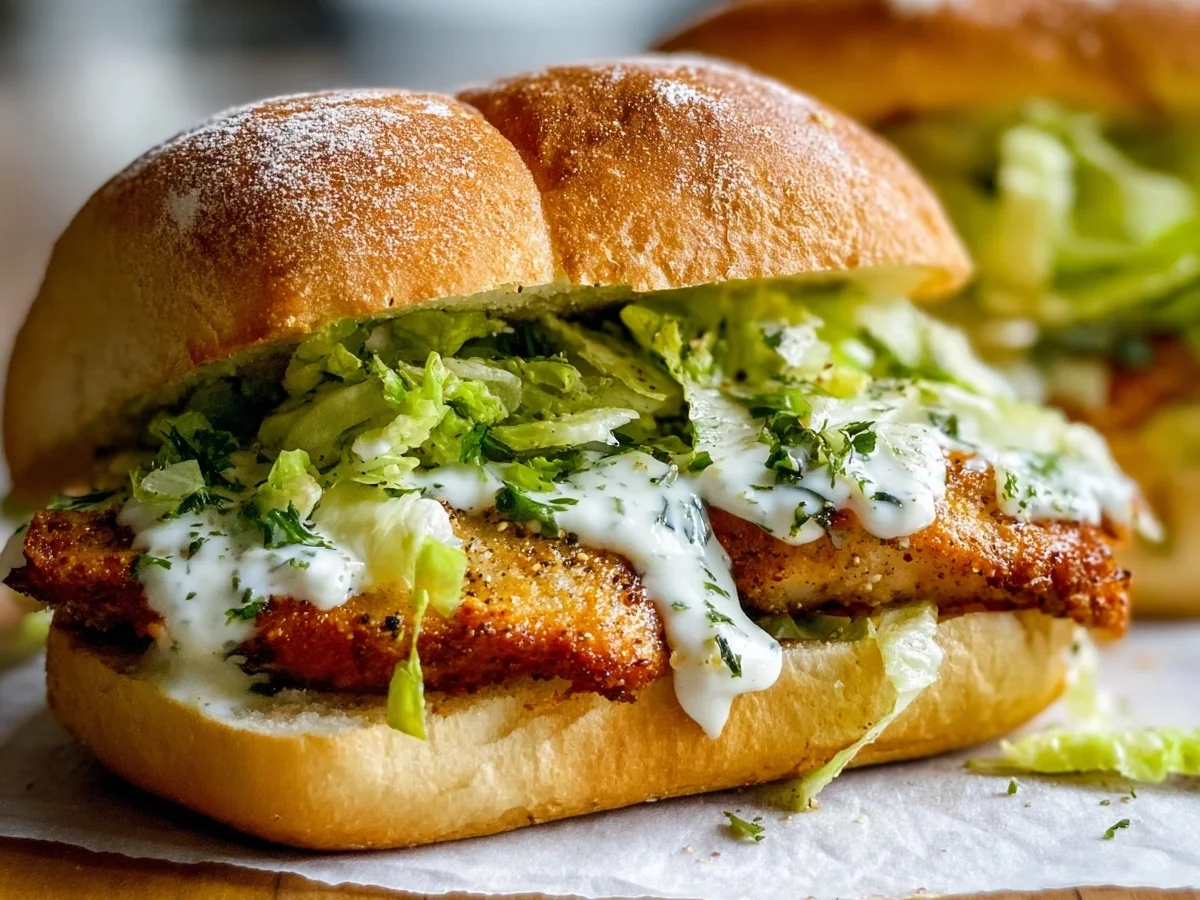 High-Protein Chicken Caesar Sandwiches - Image 2