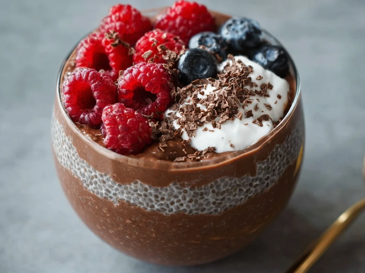 High Protein Chocolate Chia Pudding - Image 1