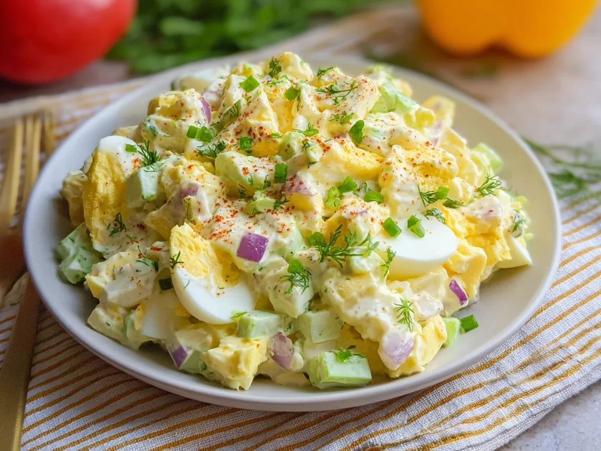 High-Protein Cottage Cheese Egg Salad (24g Protein) - Image 1