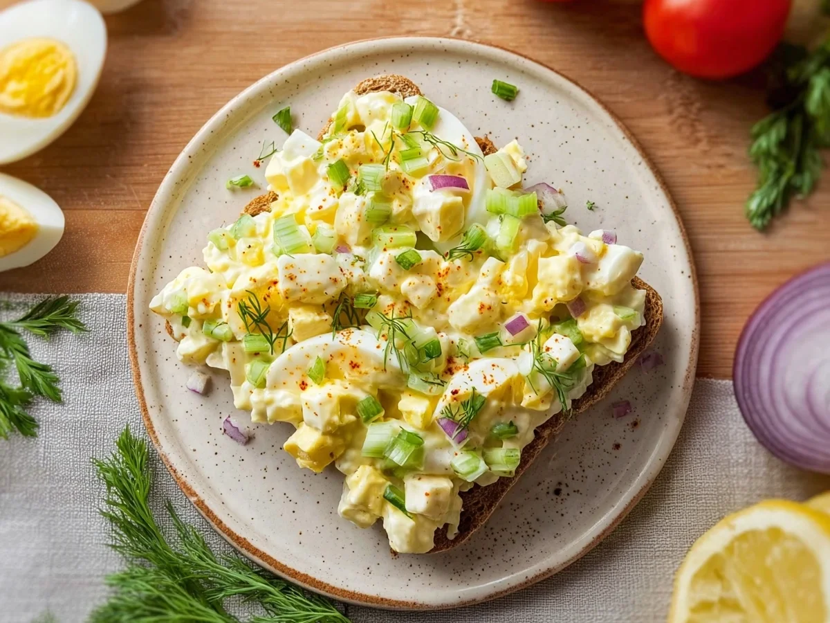 High-Protein Cottage Cheese Egg Salad (24g Protein) - Image 2