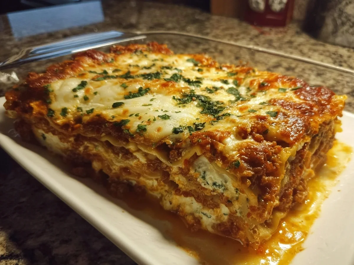 High Protein Cottage Cheese Lasagna - Image 1