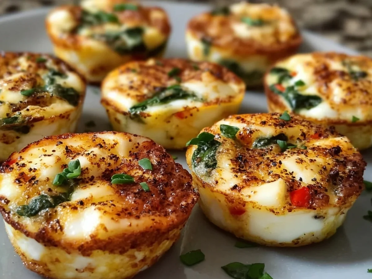 High Protein Egg White Bites: Low Calorie Meal Prep - Image 1