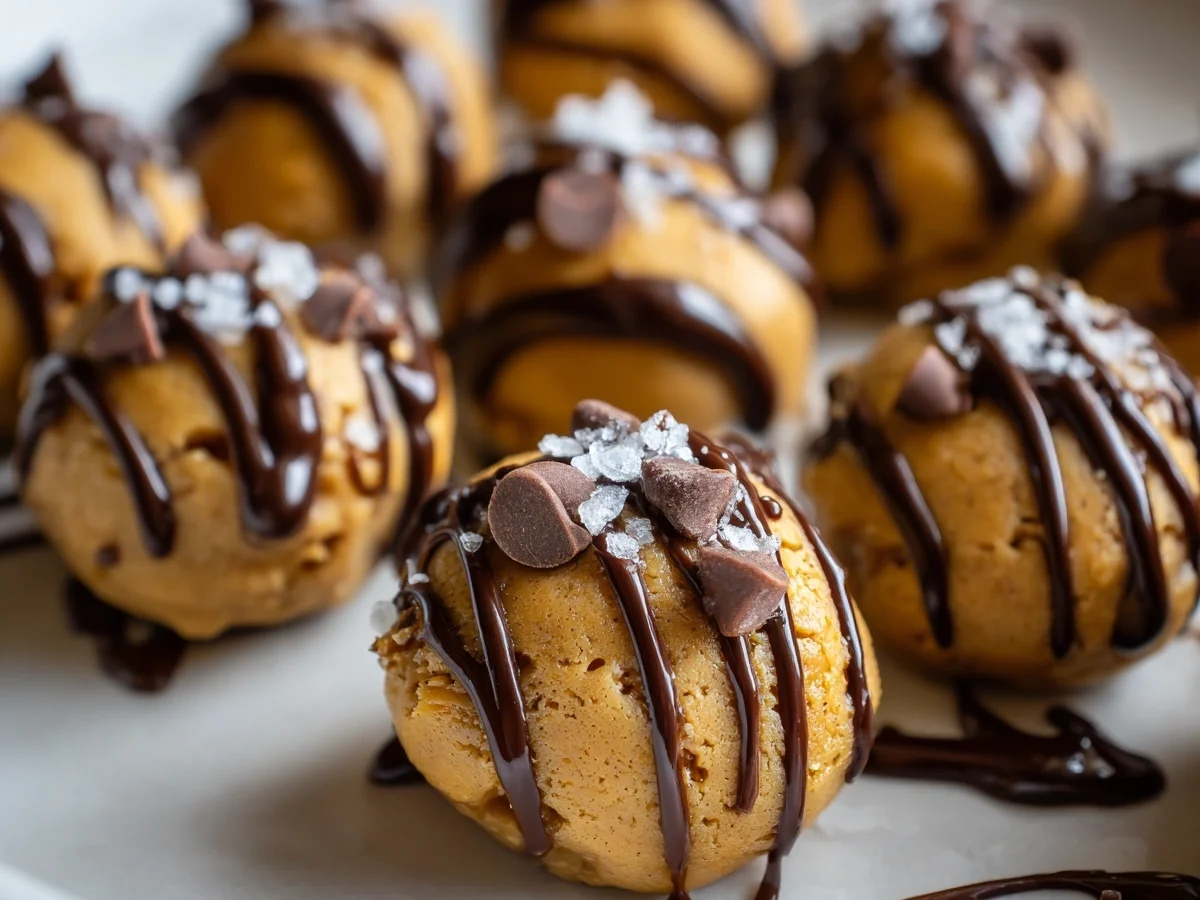 High Protein Frozen Peanut Butter Greek Yogurt Bites - Image 2