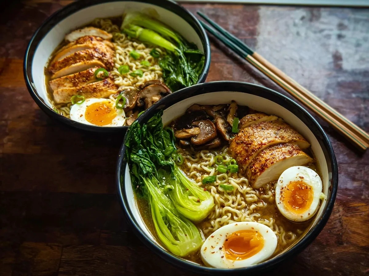 High Protein Gluten-Free Ramen Noodles Meal Prep - Image 1