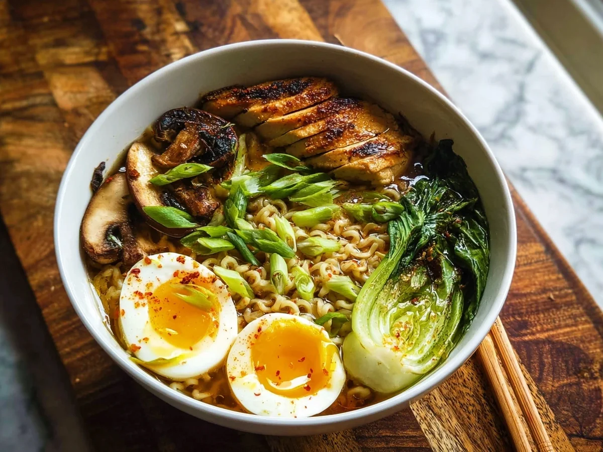 High Protein Gluten-Free Ramen Noodles Meal Prep - Image 2