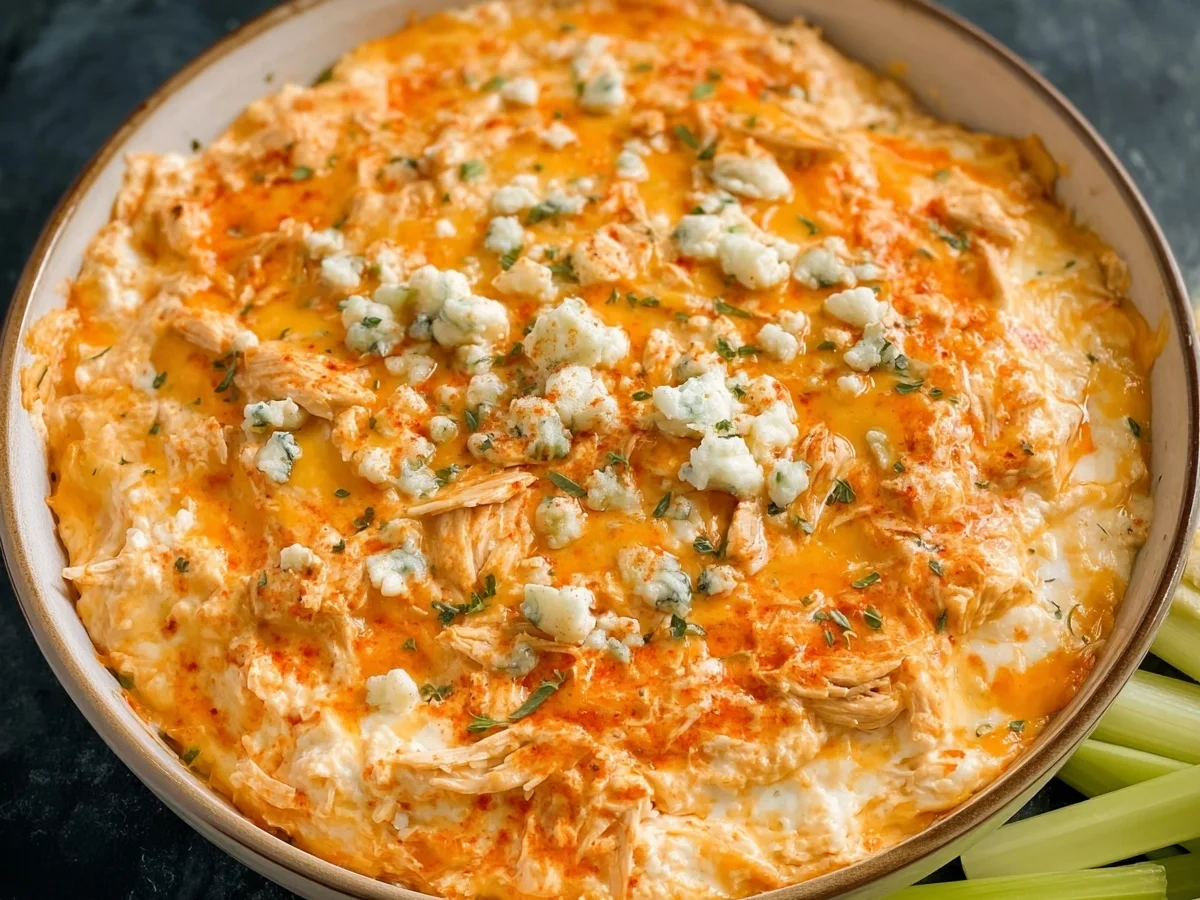 High-Protein Greek Yogurt Buffalo Chicken Dip - Image 2