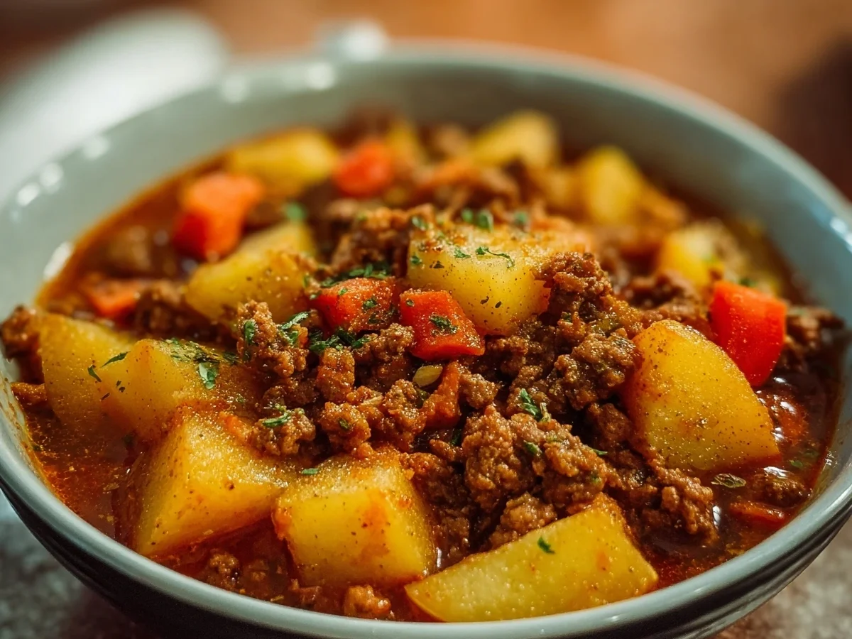 High Protein Ground Beef & Potatoes Dinner - Image 2