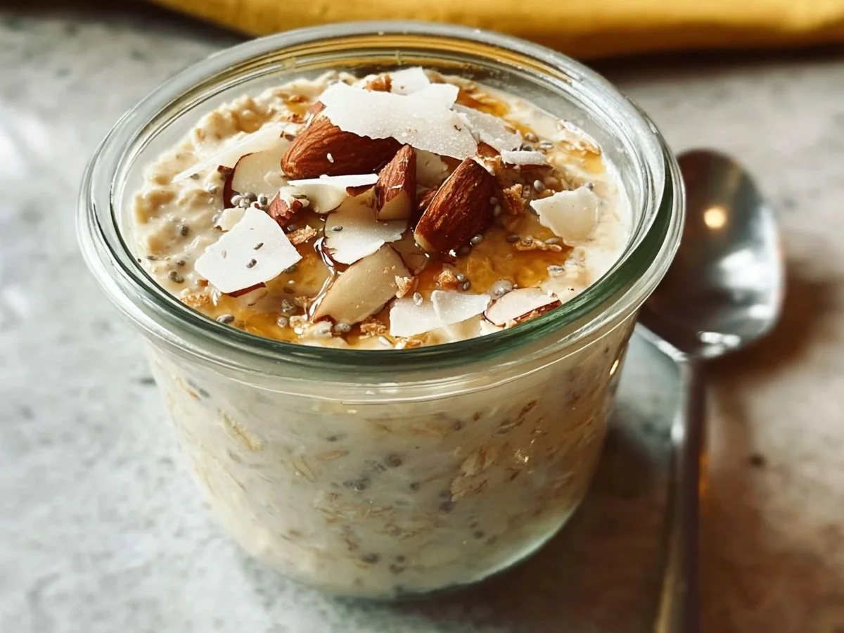 High-Protein Overnight Oats: Easy Meal Prep Breakfast - Image 1