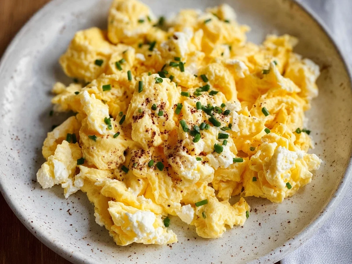High Protein Scrambled Eggs with Cottage Cheese Recipe - Image 2