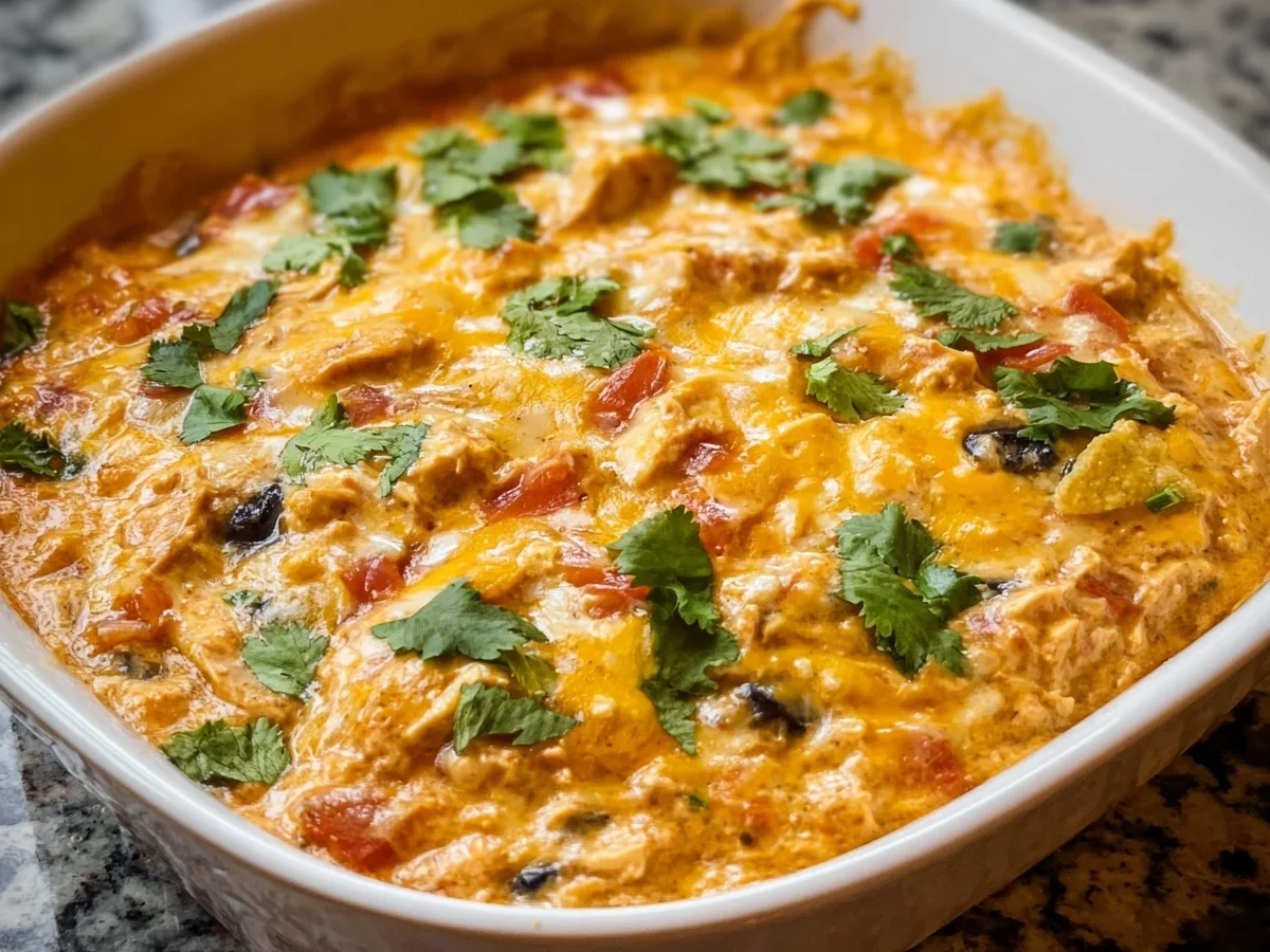 High Protein Taco Chicken Cottage Cheese Dip Recipe - Image 2