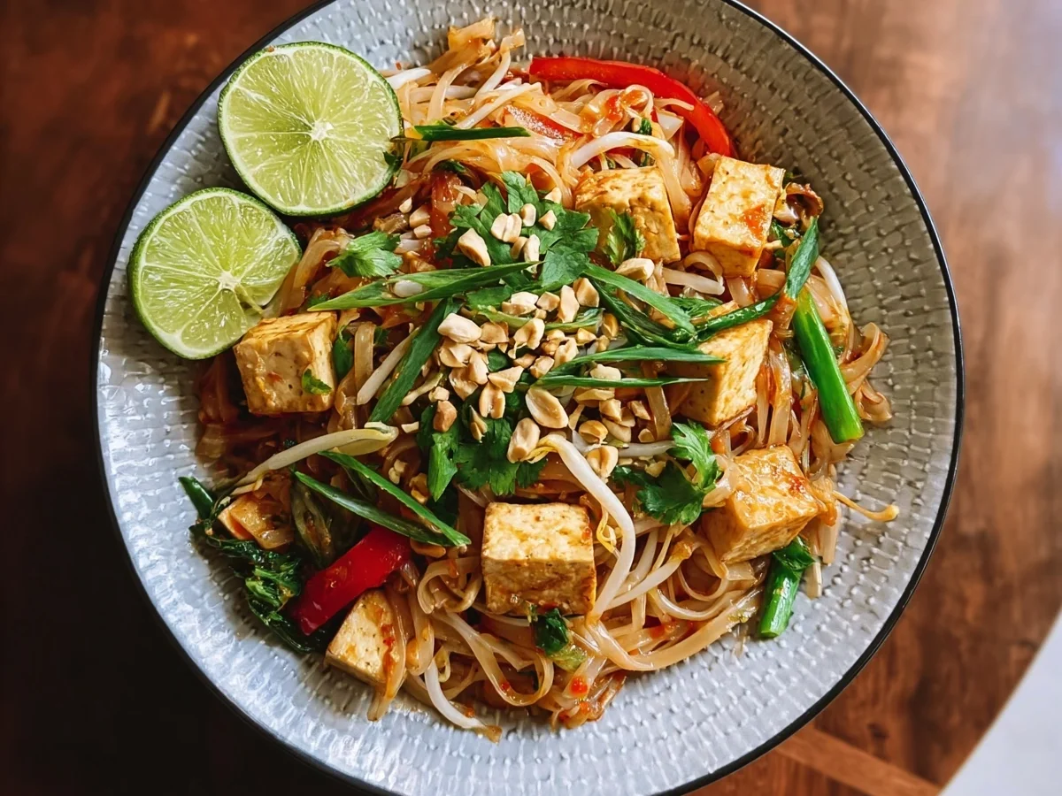 High Protein Tofu Pad Thai: Quick Asian Dinner - Image 2
