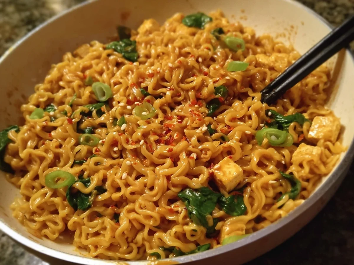 High Protein Vegan Saucy Ramen Noodles - Image 2