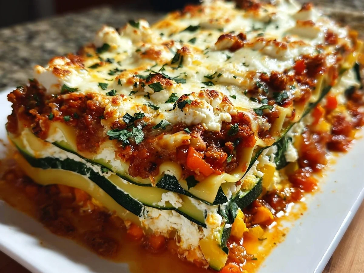 High Protein Veggie Lasagna: Healthy Comfort - Image 2