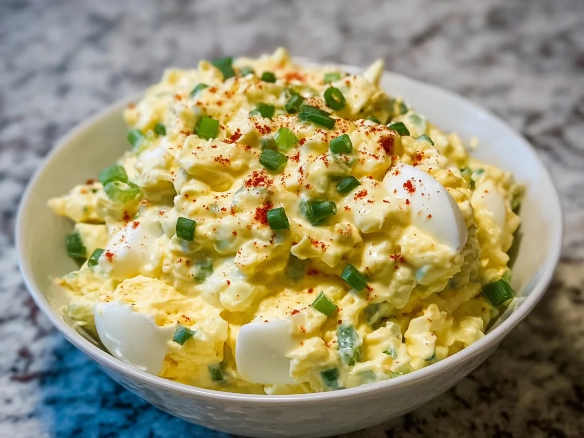Keto Deviled Egg Salad: Creamy & Low-Carb Recipe - Image 1