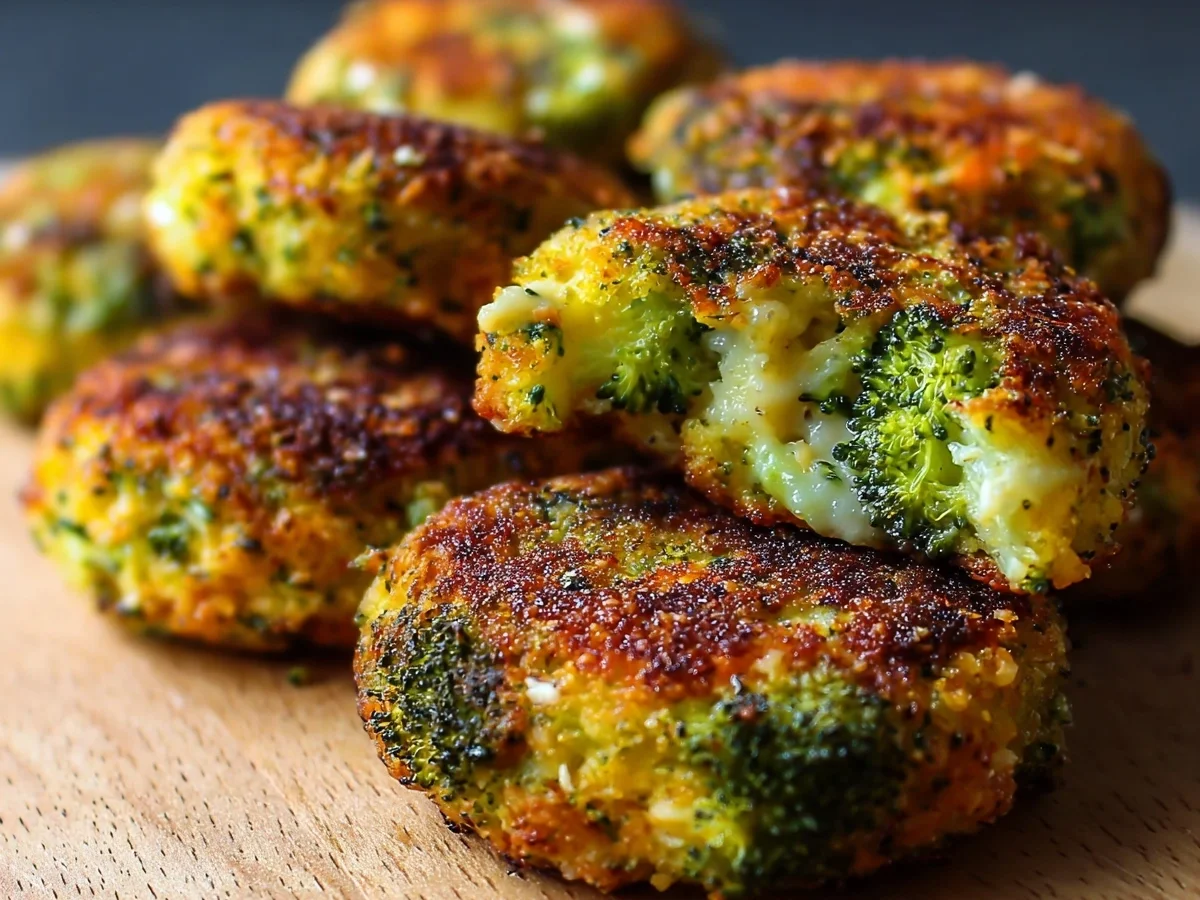 Low-Carb Crispy Broccoli Cheese Rounds: Easy Keto Snack - Image 2