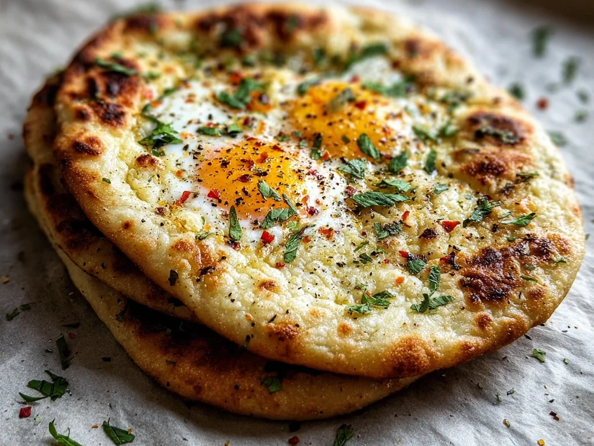 Protein Cottage Cheese Flatbread: Quick & Versatile Meal - Image 1