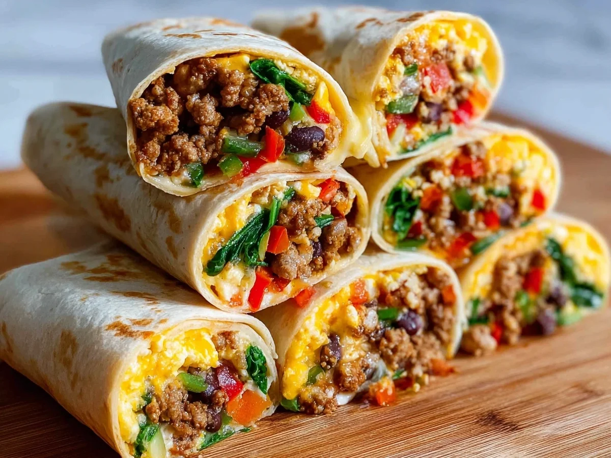 Protein-Packed Breakfast Burritos for Meal Prep - Image 1