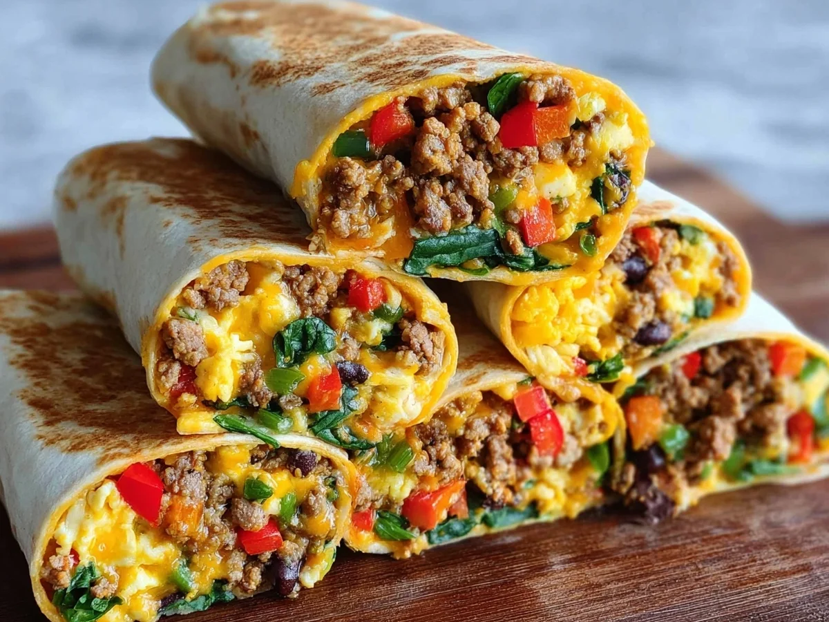 Protein-Packed Breakfast Burritos for Meal Prep - Image 2