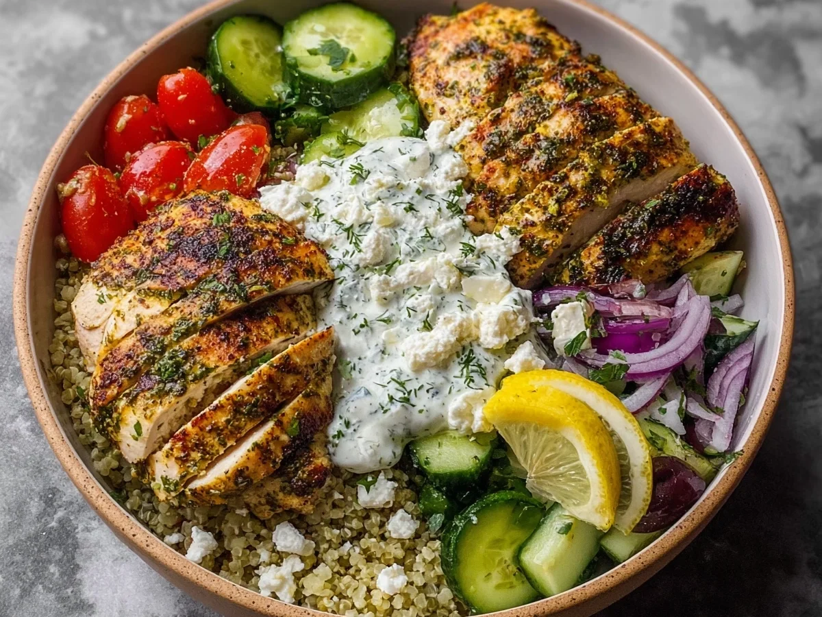 Protein-Packed Greek Chicken Power Bowl - Image 1