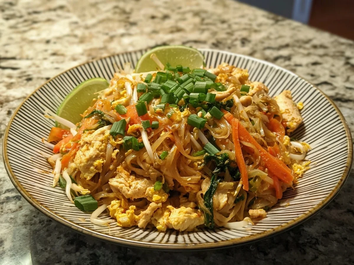 Quick Chicken Pad Thai: Authentic Weeknight Meal - Image 1