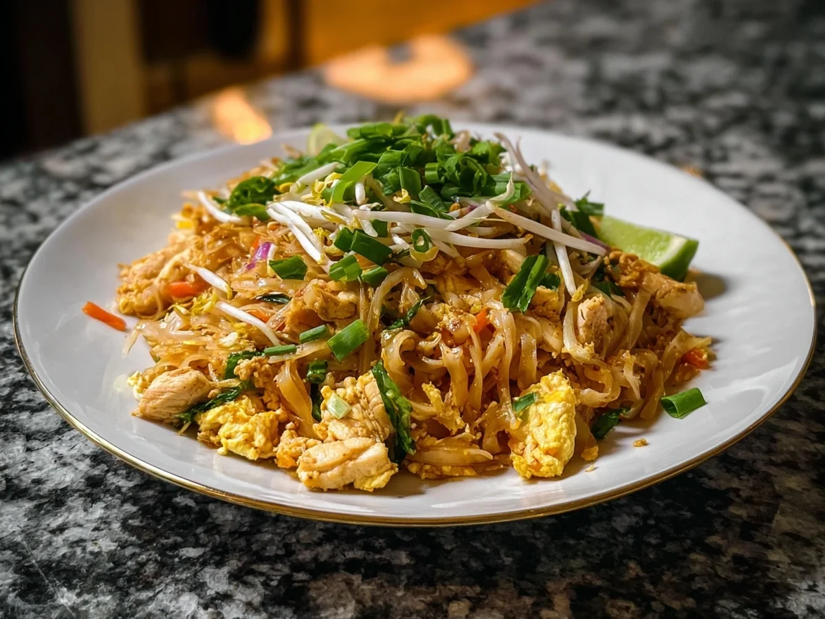 Quick Chicken Pad Thai: Authentic Weeknight Meal - Image 2